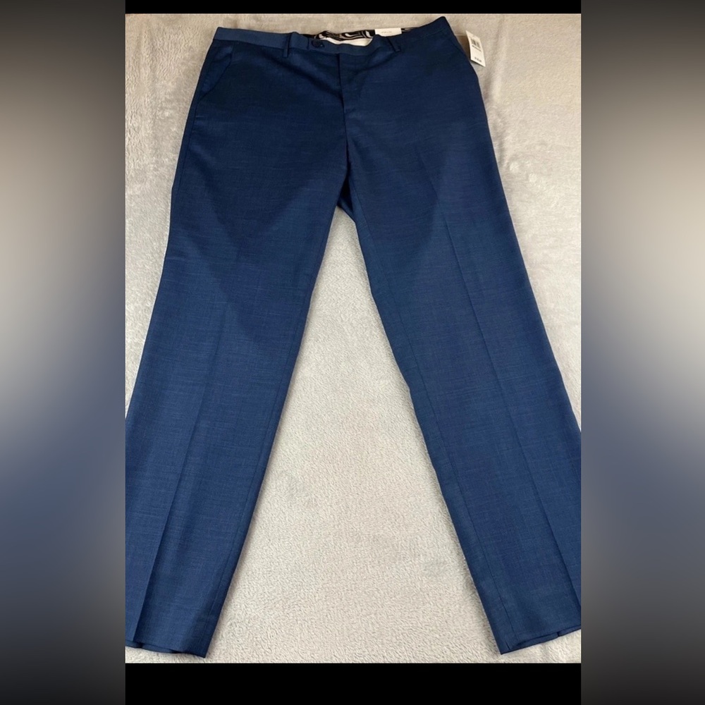 Paisley & Gray Men's Modern Fit blue dress pants size 38x32